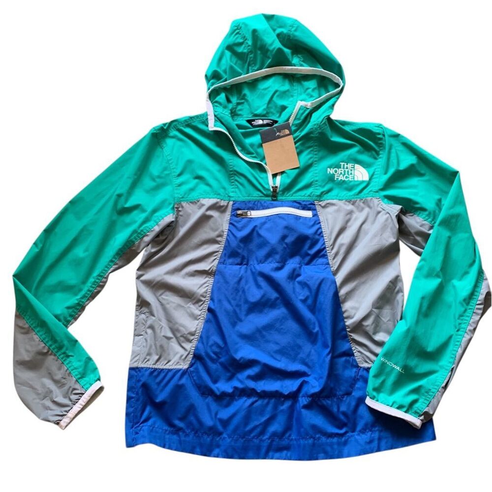 NEW NWT THE NORTH FACE crew run wind breaker anorak Coat Jacket Men's sz S